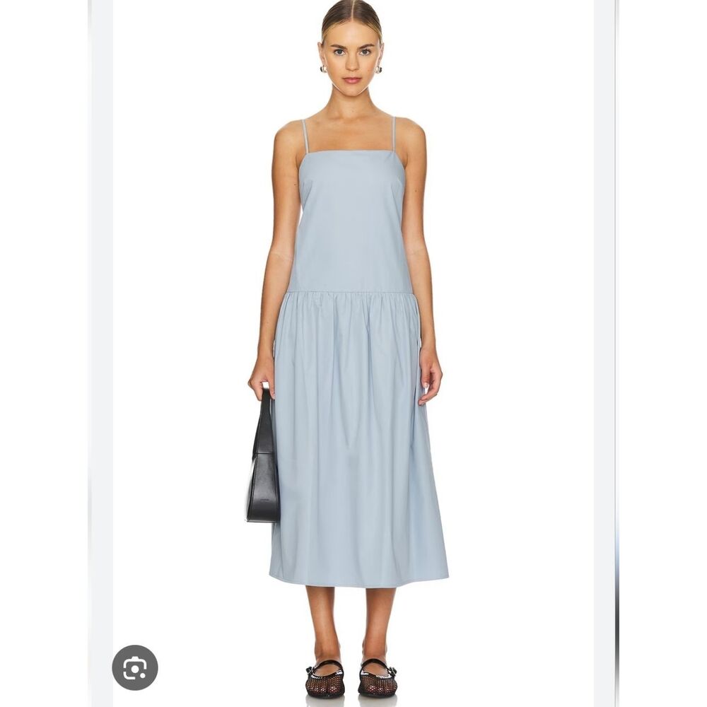 Rue Sophie Mandy Dress in Blue Fog Size Small